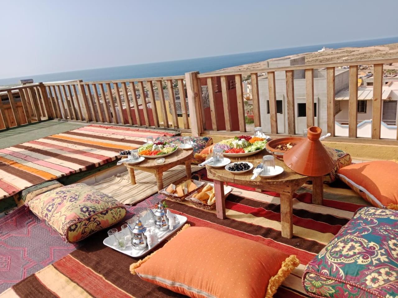 Ocean Waves Guest House Imsouane Ngoại thất bức ảnh